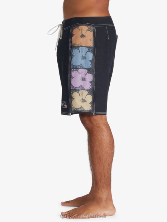 Hommes Quiksilver short de bain original arch 18 D6PT1737 noir