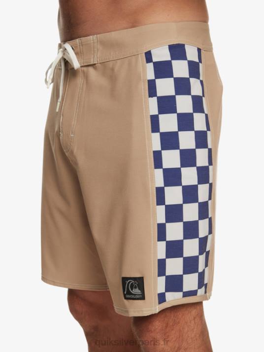 Hommes Quiksilver short de bain original arch 18 D6PT173 gris olive