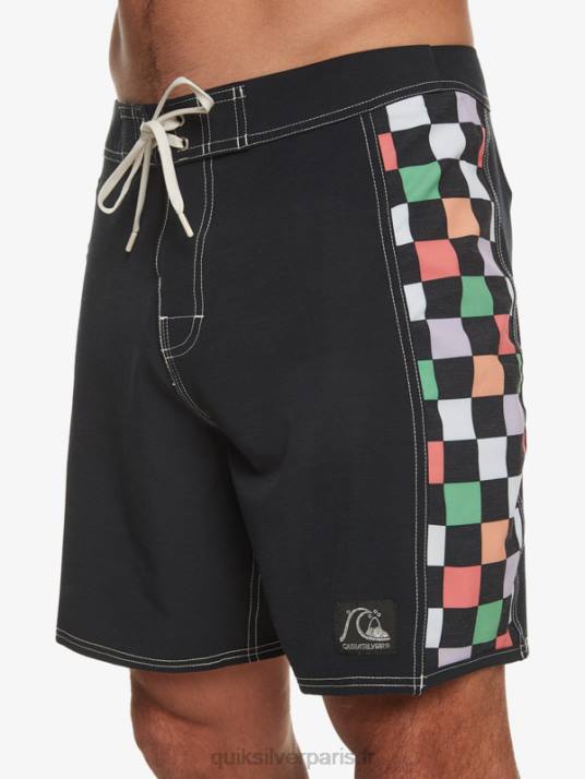 Hommes Quiksilver short de bain original arch 18 D6PT174 noir