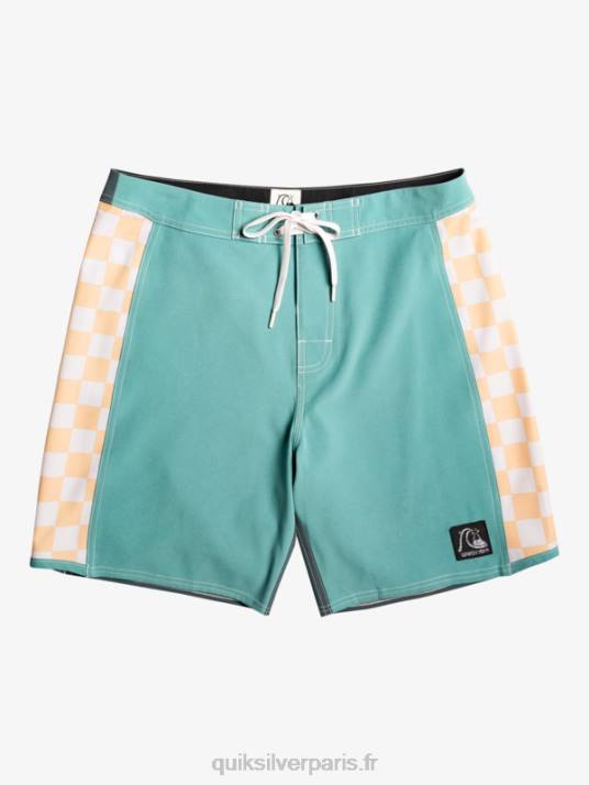 Hommes Quiksilver short de bain original arch 18 D6PT177 bleu de bretagne