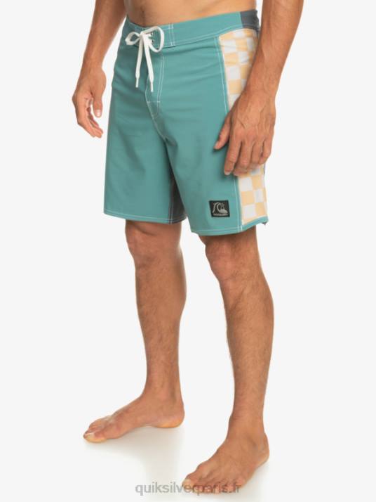 Hommes Quiksilver short de bain original arch 18 D6PT177 bleu de bretagne