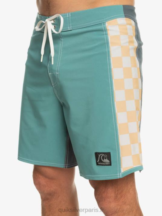 Hommes Quiksilver short de bain original arch 18 D6PT177 bleu de bretagne