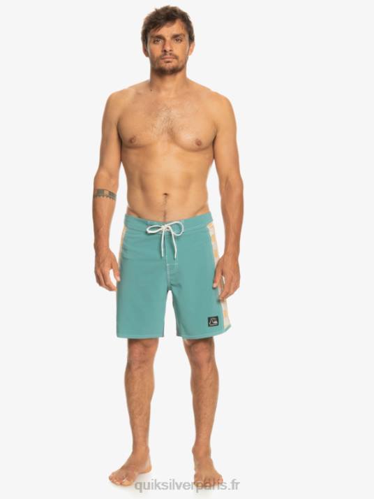 Hommes Quiksilver short de bain original arch 18 D6PT177 bleu de bretagne