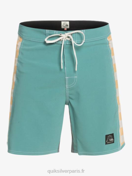 Hommes Quiksilver short de bain original arch 18 D6PT177 bleu de bretagne