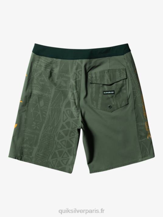 Hommes Quiksilver short de bain surfsilk arch hawaii 19 D6PT638 thym