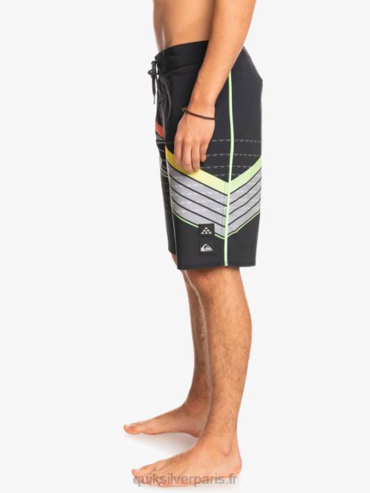 Hommes Quiksilver short de bain surfsilk hawaii core 20 D6PT1887 noir