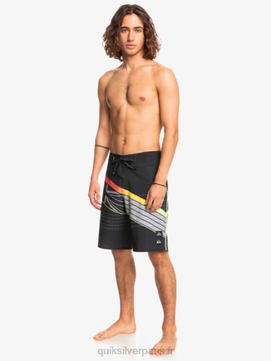 Hommes Quiksilver short de bain surfsilk hawaii core 20 D6PT1887 noir
