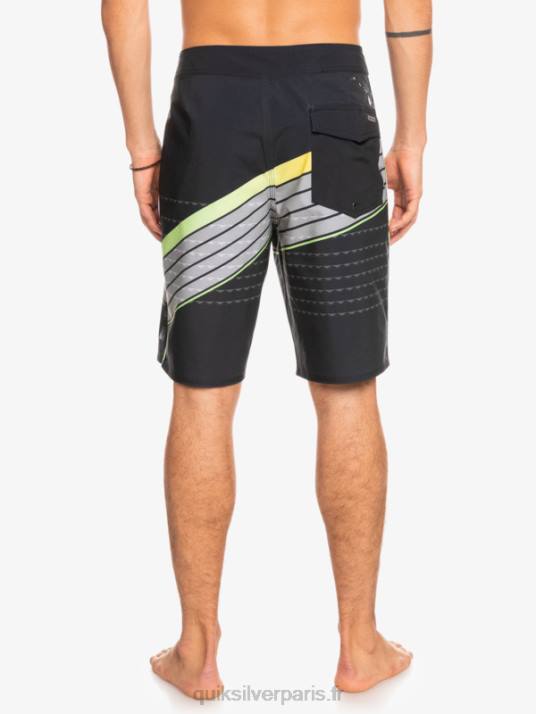 Hommes Quiksilver short de bain surfsilk hawaii core 20 D6PT1887 noir
