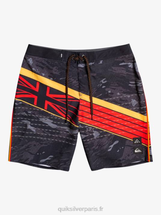 Hommes Quiksilver short de bain surfsilk hawaii core 20 D6PT1888 macadam