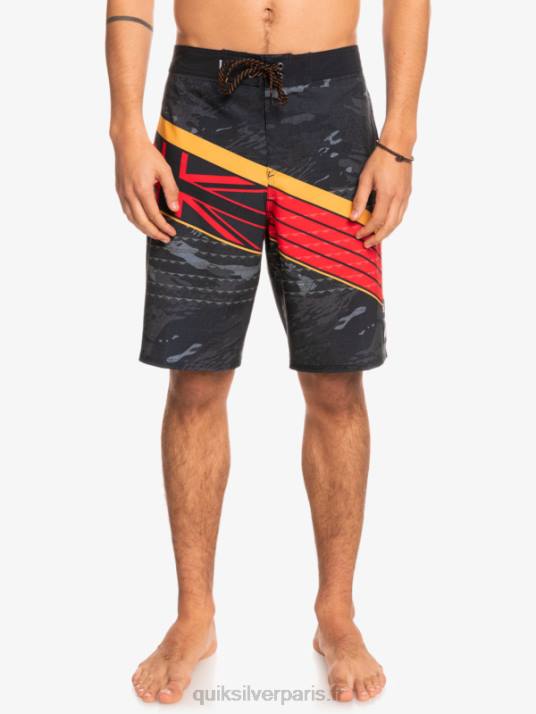 Hommes Quiksilver short de bain surfsilk hawaii core 20 D6PT1888 macadam
