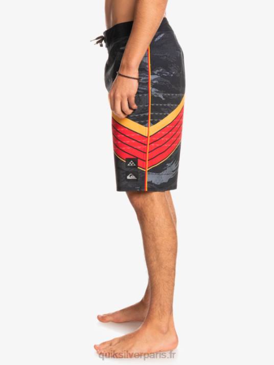 Hommes Quiksilver short de bain surfsilk hawaii core 20 D6PT1888 macadam