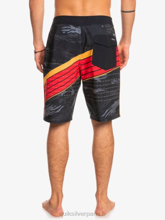 Hommes Quiksilver short de bain surfsilk hawaii core 20 D6PT1888 macadam
