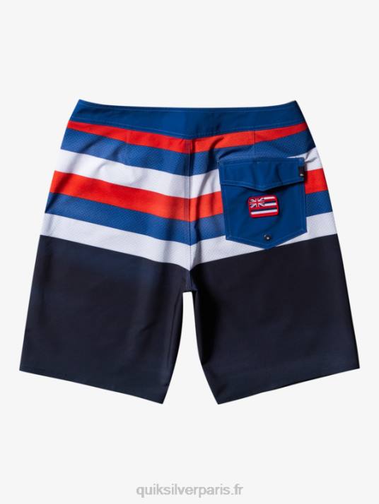 Hommes Quiksilver short de bain surfsilk hawaii pride 20 D6PT182 blazer bleu marine