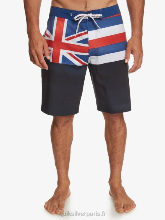 Hommes Quiksilver short de bain surfsilk hawaii pride 20 D6PT182 blazer bleu marine