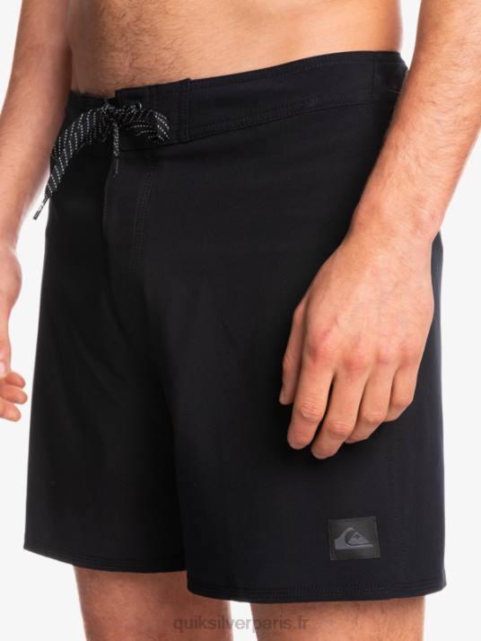 Hommes Quiksilver short de bain surfsilk kaimana 16 D6PT338 noir