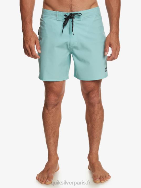 Hommes Quiksilver short de bain surfsilk kaimana 16 D6PT340 camée bleu