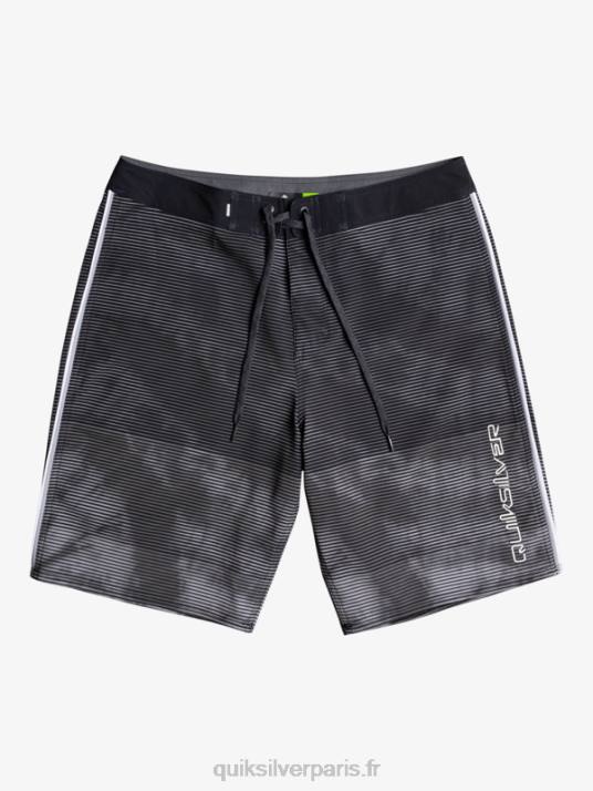 Hommes Quiksilver short de bain surfsilk massive 20 D6PT1593 noir