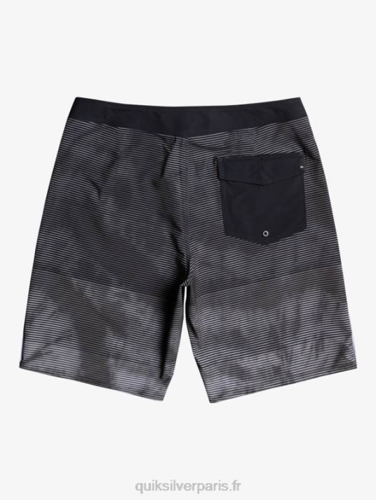 Hommes Quiksilver short de bain surfsilk massive 20 D6PT1593 noir