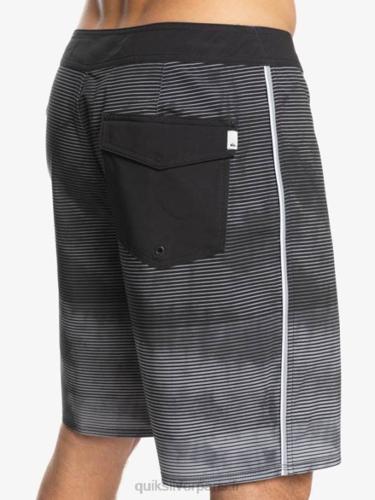 Hommes Quiksilver short de bain surfsilk massive 20 D6PT1593 noir