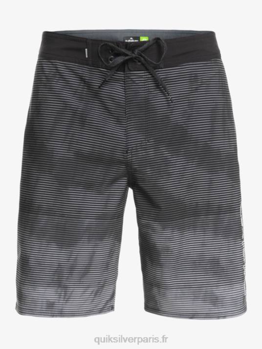 Hommes Quiksilver short de bain surfsilk massive 20 D6PT1593 noir