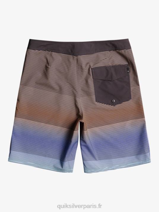 Hommes Quiksilver short de bain surfsilk massive 20 D6PT1595 macadam