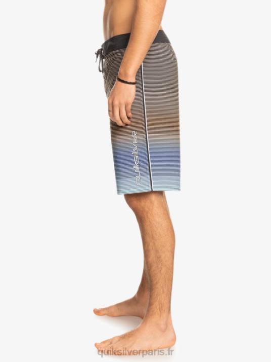 Hommes Quiksilver short de bain surfsilk massive 20 D6PT1595 macadam