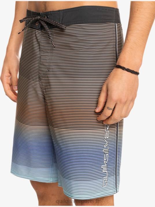 Hommes Quiksilver short de bain surfsilk massive 20 D6PT1595 macadam