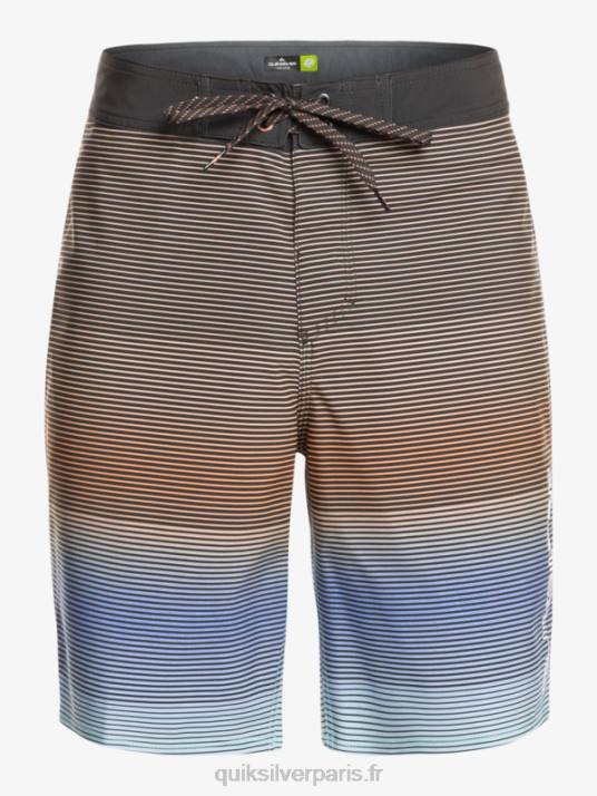Hommes Quiksilver short de bain surfsilk massive 20 D6PT1595 macadam