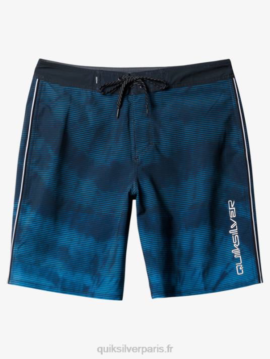 Hommes Quiksilver short de bain surfsilk massive 20 D6PT1597 noir