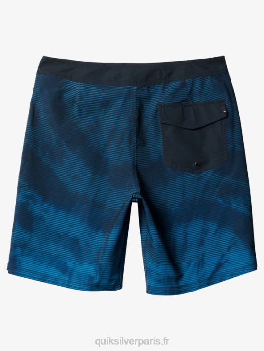 Hommes Quiksilver short de bain surfsilk massive 20 D6PT1597 noir