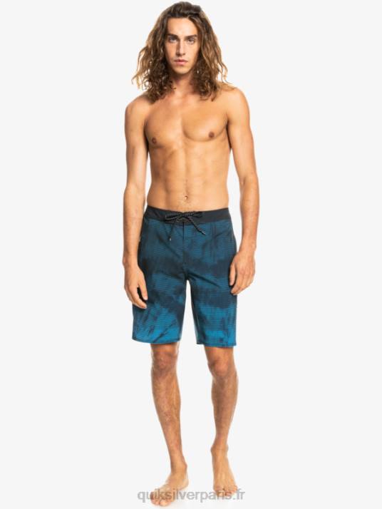 Hommes Quiksilver short de bain surfsilk massive 20 D6PT1597 noir