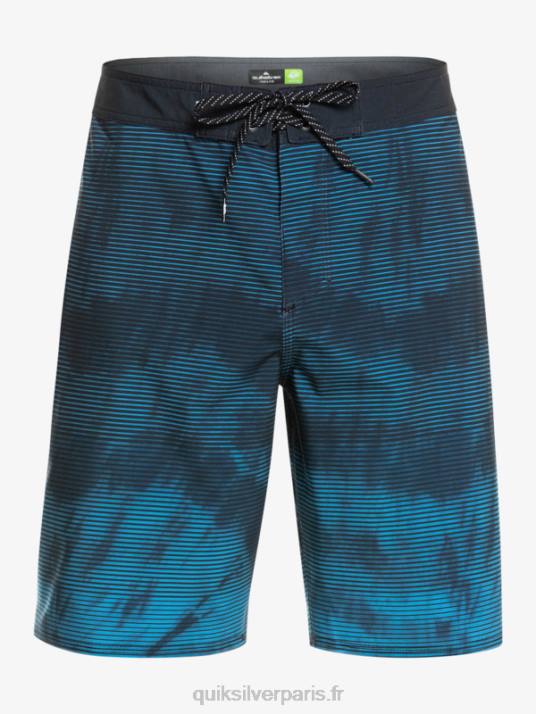 Hommes Quiksilver short de bain surfsilk massive 20 D6PT1597 noir