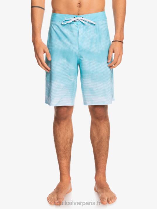 Hommes Quiksilver short de bain surfsilk massive 20 D6PT1598 ange bleu