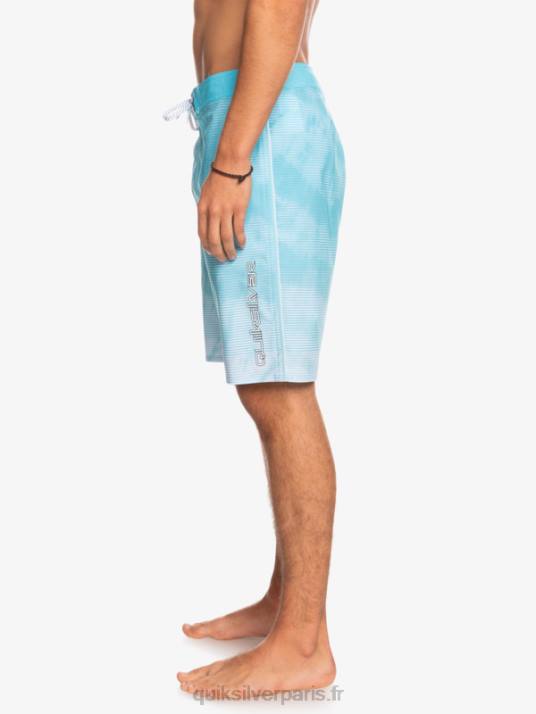 Hommes Quiksilver short de bain surfsilk massive 20 D6PT1598 ange bleu