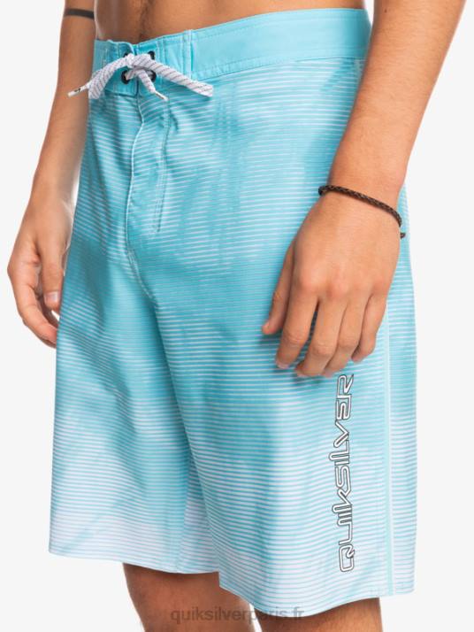 Hommes Quiksilver short de bain surfsilk massive 20 D6PT1598 ange bleu
