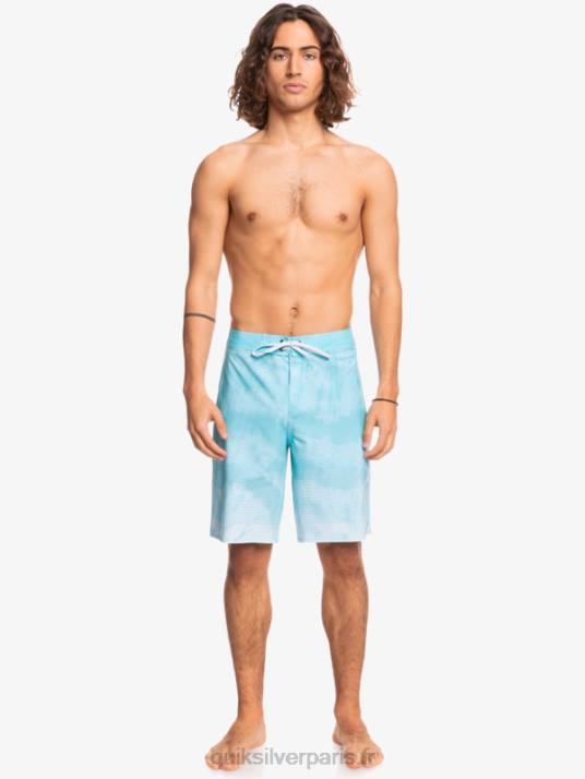 Hommes Quiksilver short de bain surfsilk massive 20 D6PT1598 ange bleu