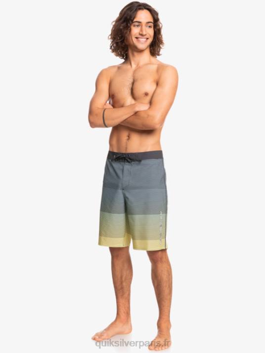 Hommes Quiksilver short de bain surfsilk massive 20 D6PT1600 macadam