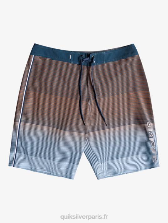 Hommes Quiksilver short de bain surfsilk massive 20 D6PT1601 insigne bleu