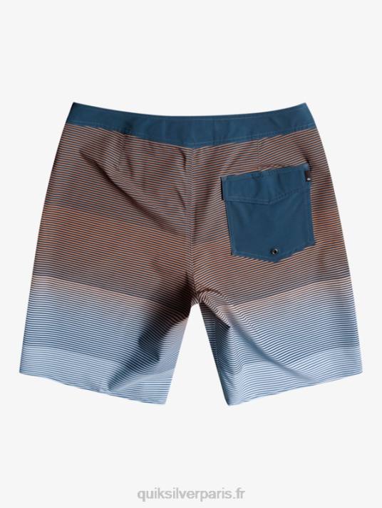 Hommes Quiksilver short de bain surfsilk massive 20 D6PT1601 insigne bleu