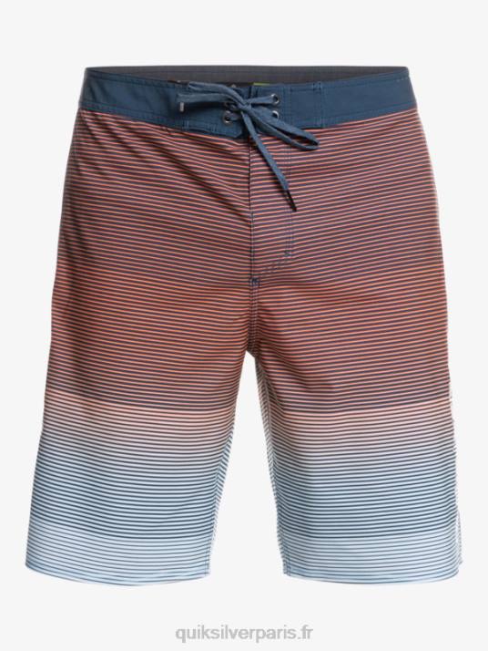Hommes Quiksilver short de bain surfsilk massive 20 D6PT1601 insigne bleu