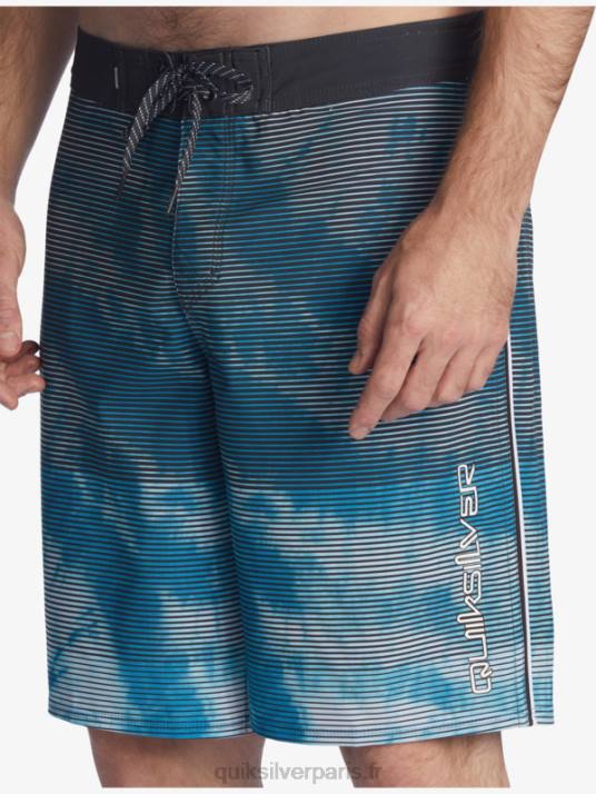 Hommes Quiksilver short de bain surfsilk massive 20 D6PT1602 macadam