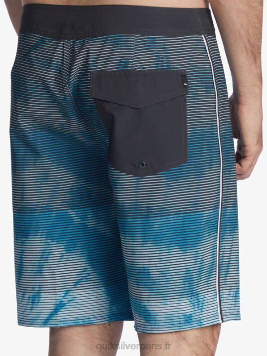 Hommes Quiksilver short de bain surfsilk massive 20 D6PT1602 macadam