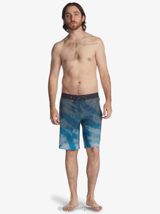 Hommes Quiksilver short de bain surfsilk massive 20 D6PT1602 macadam