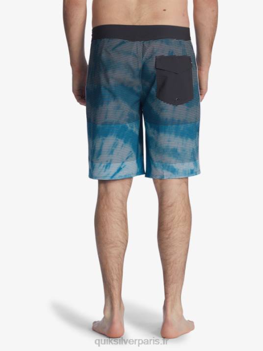 Hommes Quiksilver short de bain surfsilk massive 20 D6PT1602 macadam