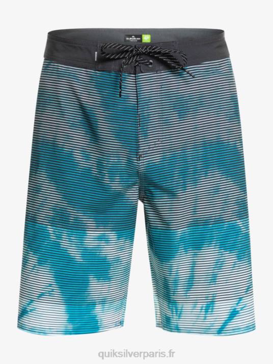 Hommes Quiksilver short de bain surfsilk massive 20 D6PT1602 macadam