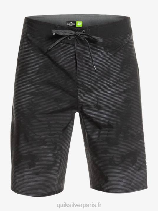 Hommes Quiksilver short de bain surfsilk massive 20 D6PT335 noir