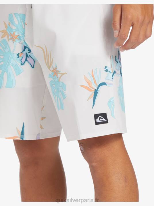 Hommes Quiksilver short de bain surfsilk qs 69 18 D6PT238 bouleau