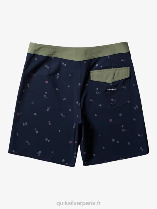Hommes Quiksilver short de bain surfsilk qs 69 18 D6PT239 noir