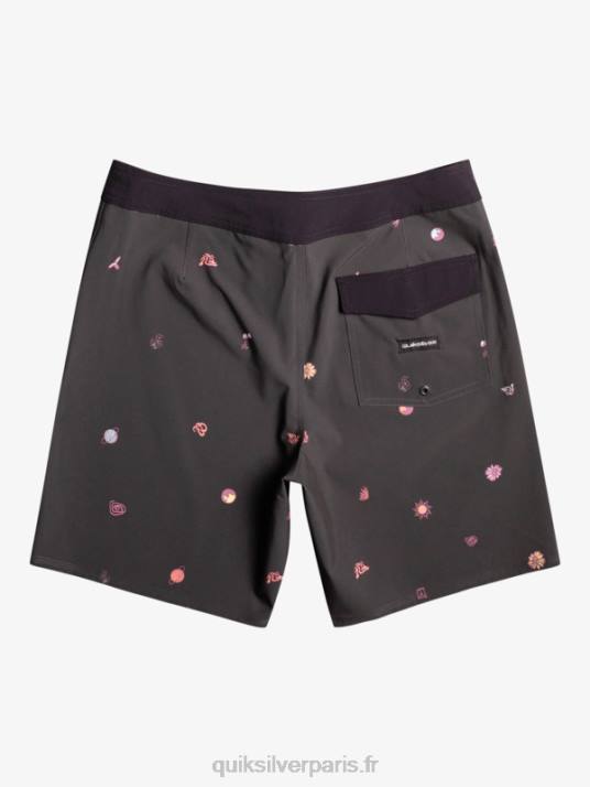 Hommes Quiksilver short de bain surfsilk qs 69 18 D6PT241 macadam