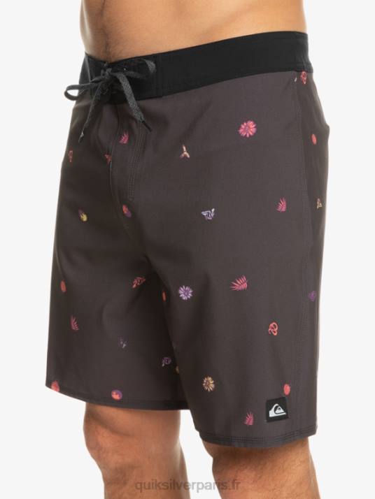 Hommes Quiksilver short de bain surfsilk qs 69 18 D6PT241 macadam